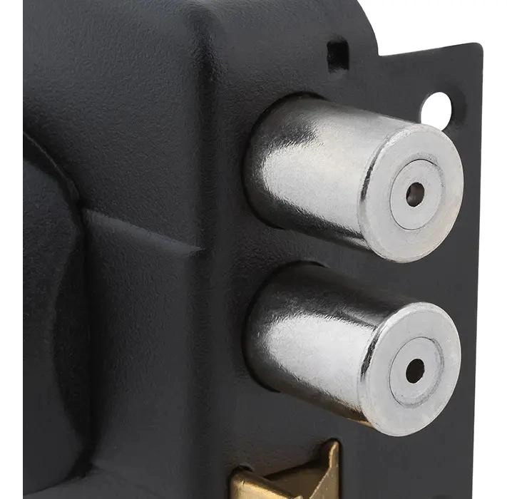 CERRADURA PARA SOBREPONER NEGRA AJUSTABLE 45 MM - 2