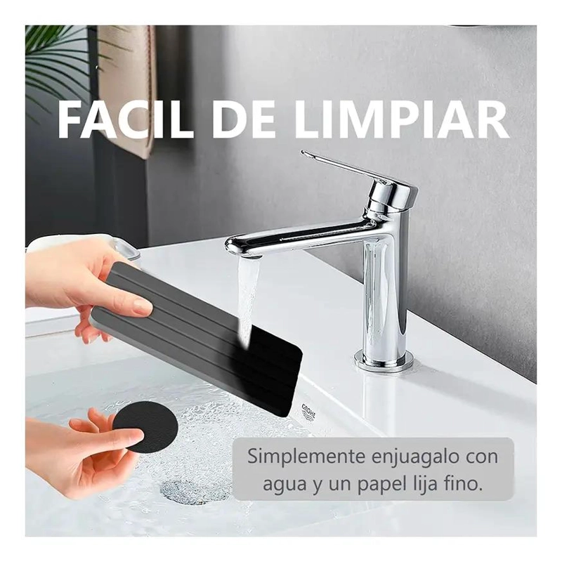 ESCURRIDOR DE BAMBU CON PIEDRA PARA SECADO RAPIDO - 5