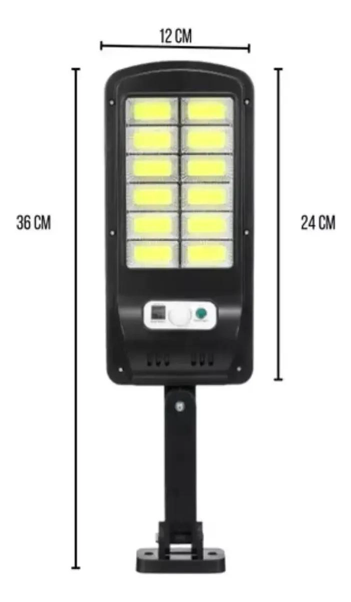 FOCO SOLAR LED EXTERIOR CON SENSOR DE MOVIMIENTO - 2