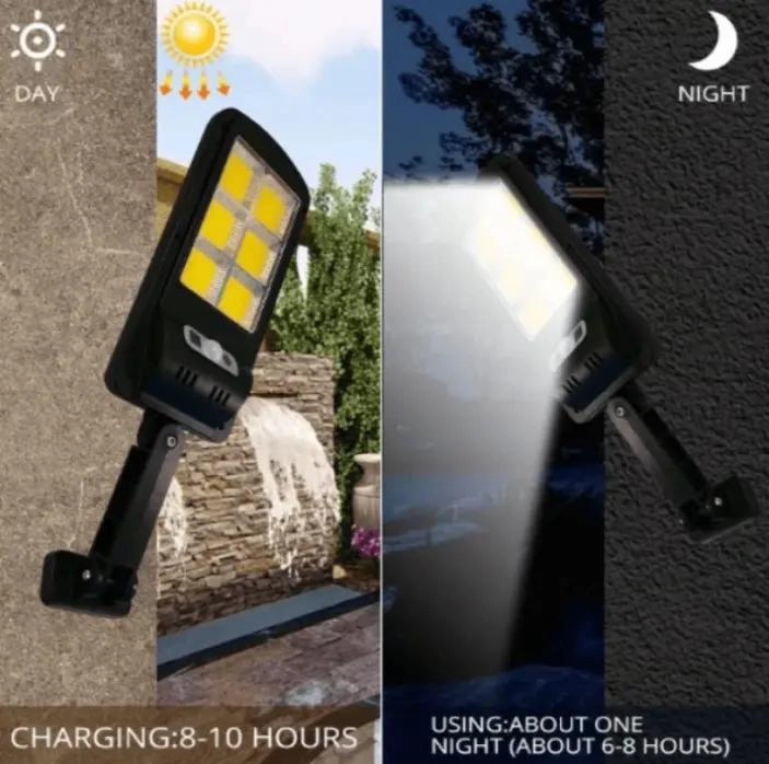 FOCO SOLAR LED EXTERIOR CON SENSOR DE MOVIMIENTO - 3
