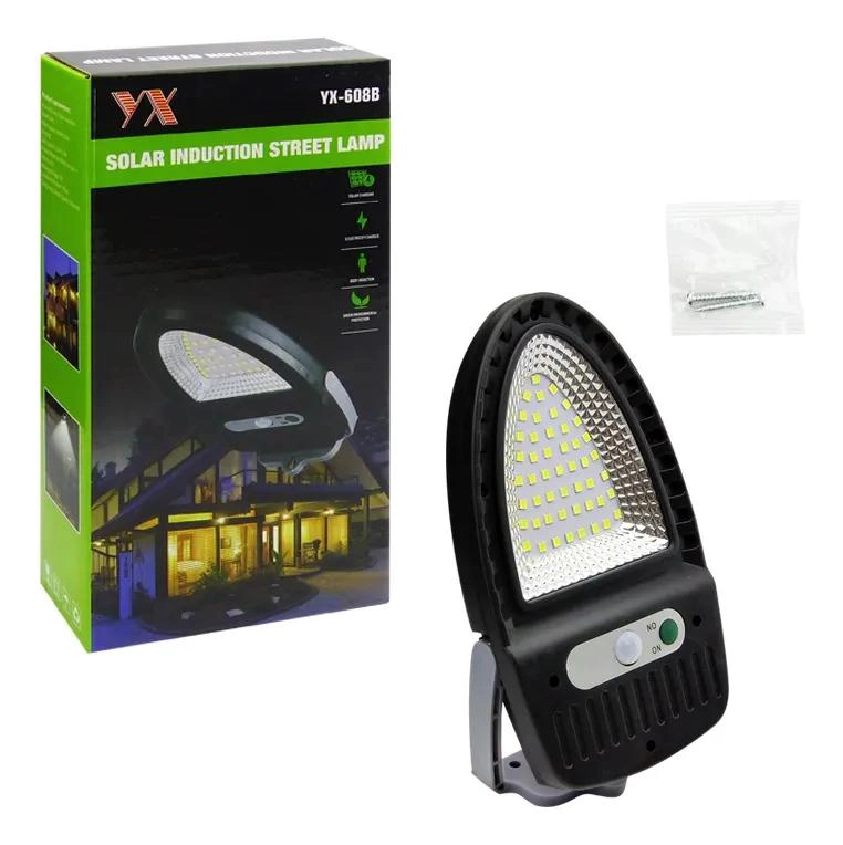 REFLECTOR SOLAR MINI PARA PARED 50 LED CON SENSOR - 4