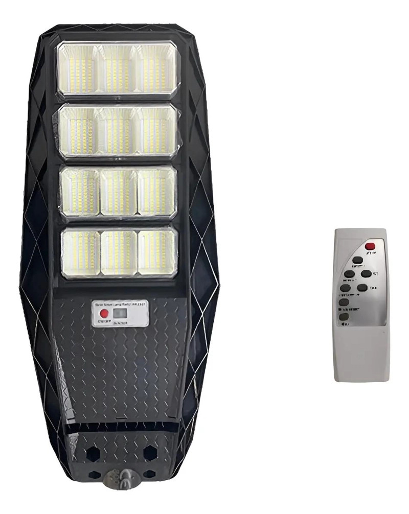 FOCO LED REFLECTOR SOLAR 300W 6500K CON MANDO - 1