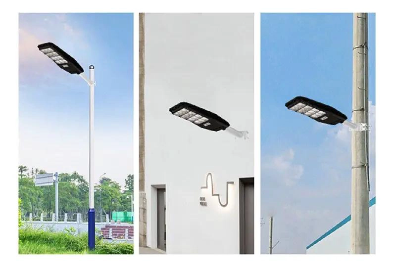 FOCO LED REFLECTOR SOLAR 300W 6500K CON MANDO - 3