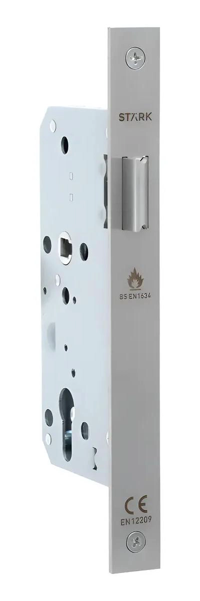 CERRADURA DE EMBUTIR SIMPLE PASO ACERO INOXIDABLE - 1