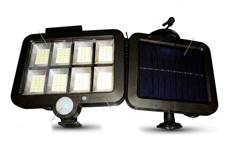 FOCO SOLAR LED EXTERIOR CON SENSOR DE MOVIMIENTO PARA MU- - 1