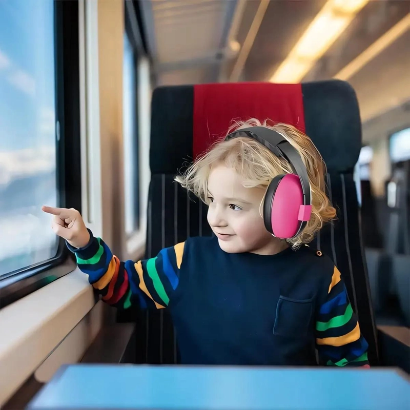 AURICULAR ANTIRUIDO PARA NIÑOS CON OREJERAS Y TAPONES - 1