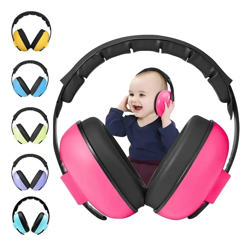 AURICULAR ANTIRUIDO PARA NIÑOS CON OREJERAS Y TAPONES - 2