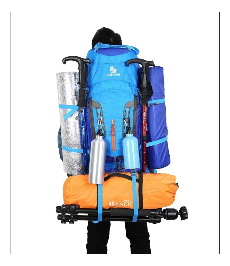 MOCHILA PARA SENDERISMO GRAN CAPACIDAD 80 LITROS - 2
