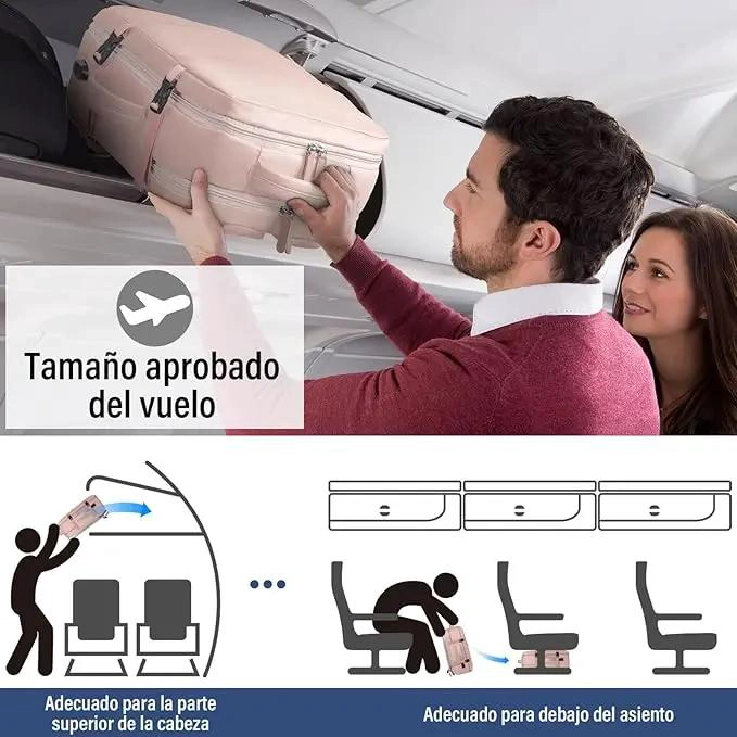 MOCHILA EXPANDIBLE PARA CABINA DE AVION - 2