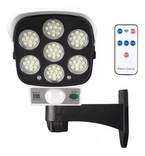 PACK 3 FOCOS SOLARES CON SENSOR DE MOVIMIENTO Y CONTROL - 3