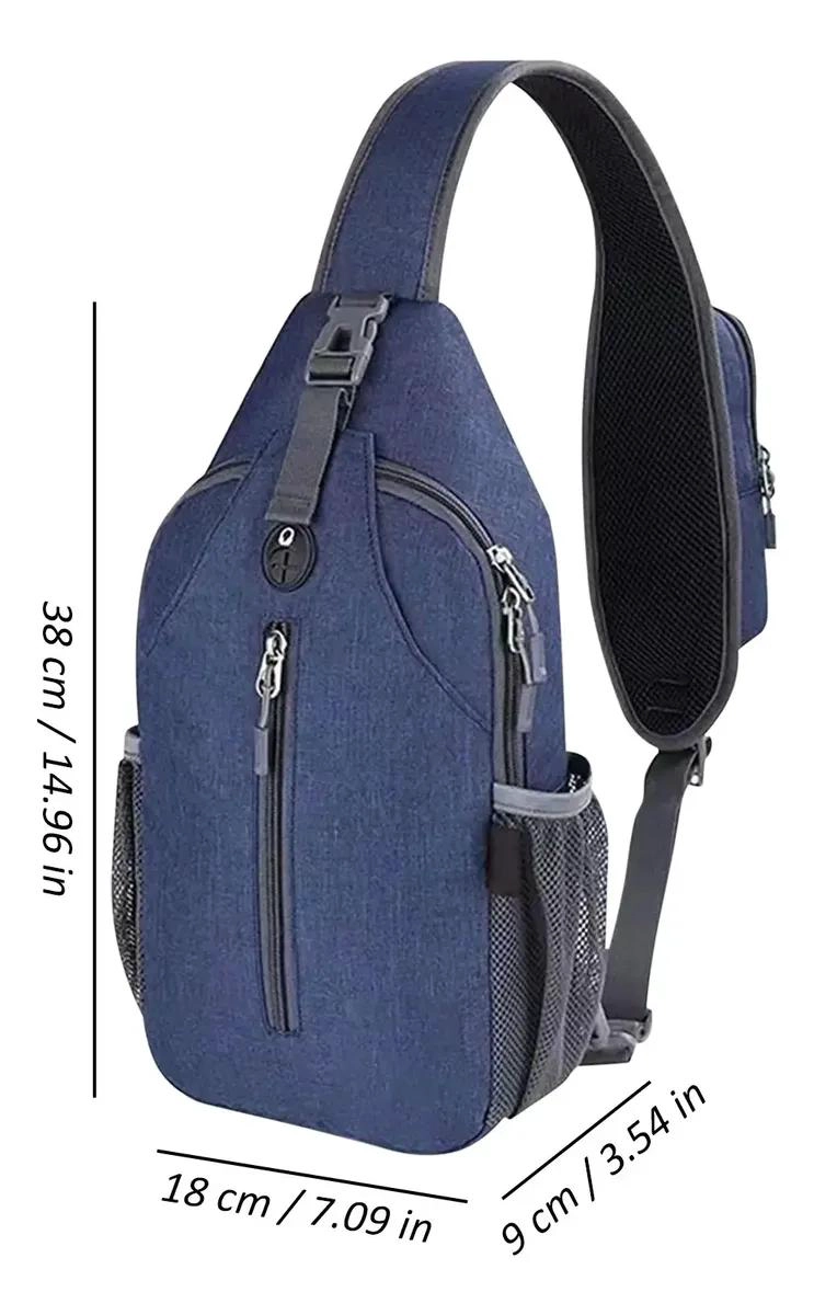 MOCHILA CRUZADA PARA CICLISMO Y SENDERISMO - 2