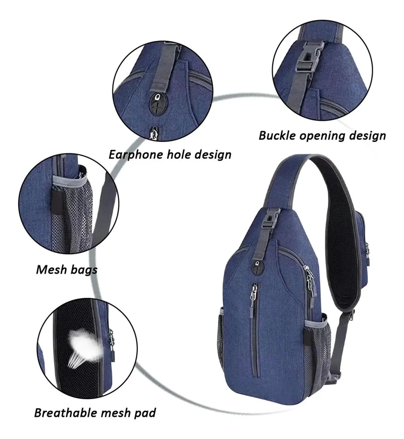 MOCHILA CRUZADA PARA CICLISMO Y SENDERISMO - 5