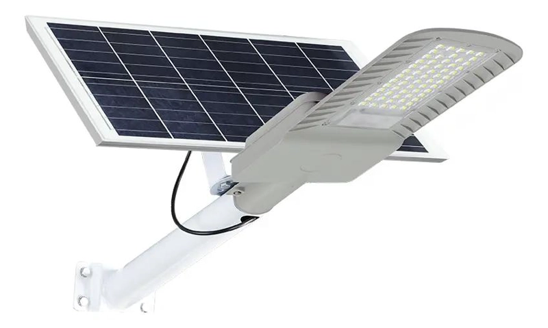LUMINARIA SOLAR PARA CALLE 300W CON SOPORTE Y PANEL - 1