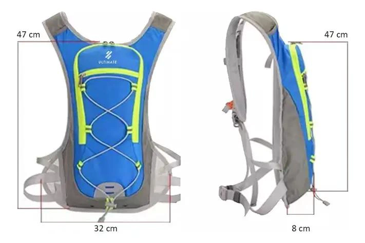 MOCHILA TREKKING CON BOLSA DE HIDRATACION INTEGRADA - 2