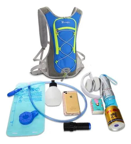 MOCHILA TREKKING CON BOLSA DE HIDRATACION INTEGRADA - 3
