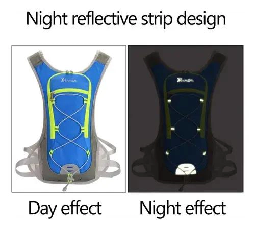 MOCHILA TREKKING CON BOLSA DE HIDRATACION INTEGRADA - 4