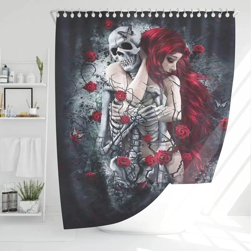CORTINA DE BAÑO IMPERMEABLE 180X180 CM - 3