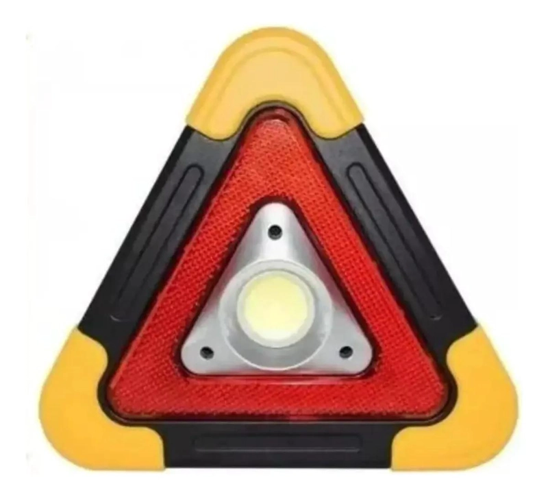 LUZ DE EMERGENCIA TRIANGULO MULTIFUNCION PARA AUTO - 1