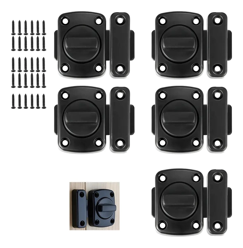 SET DE 5 CERRADURAS PARA PUERTA DE GABINETE - 1