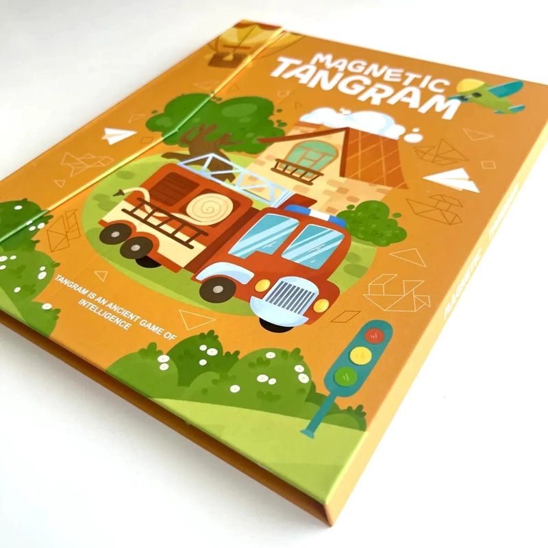 TANGRAM MAGNE TICO PARA NIÑOS CON DESARROLLO LOGICO - 5