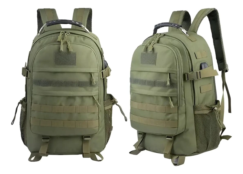 MOCHILA TACTICA DE ASALTO 40 LITROS CON PUERTO USB - 2