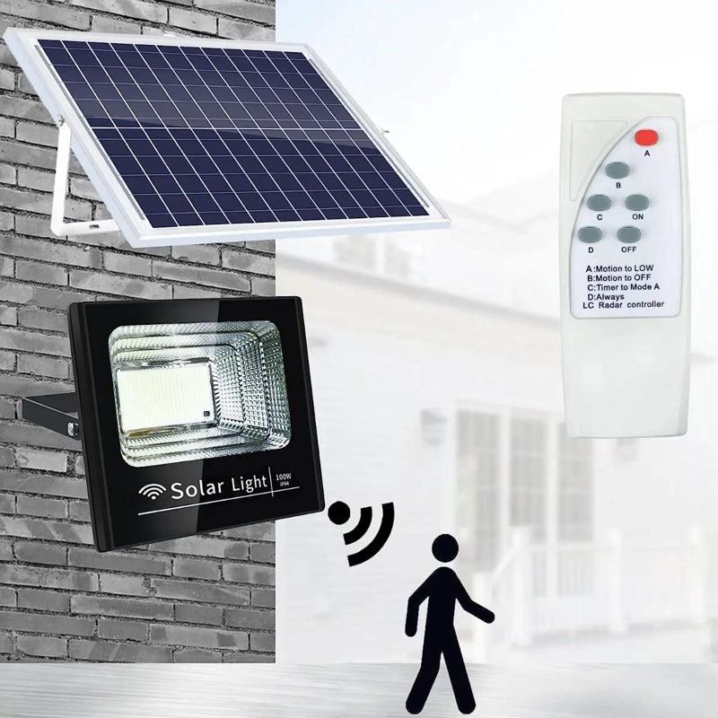 FOCO REFLECTOR SOLAR 300W PARA INTERIOR Y EXTERIOR - 2