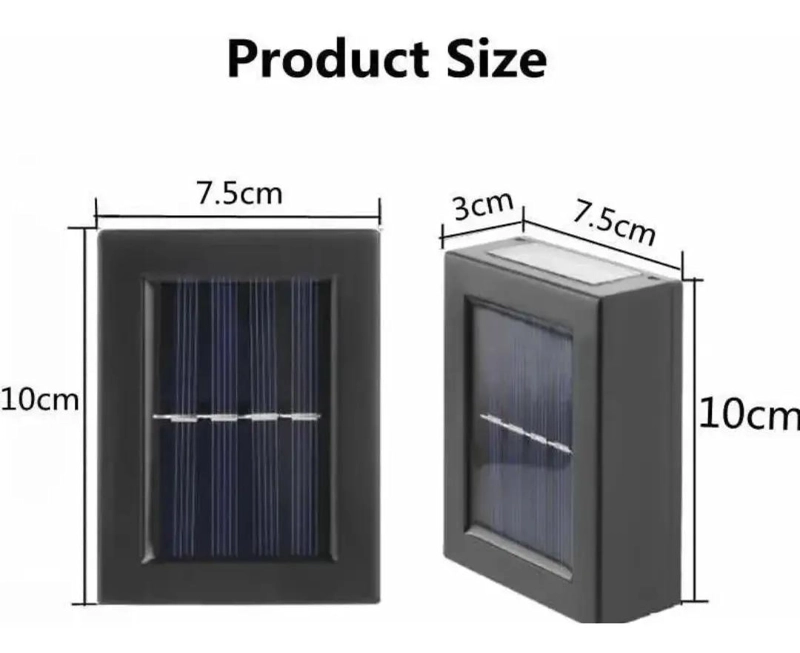 PACK 3 FOCOS LED SOLARES PARA EXTERIOR - 2