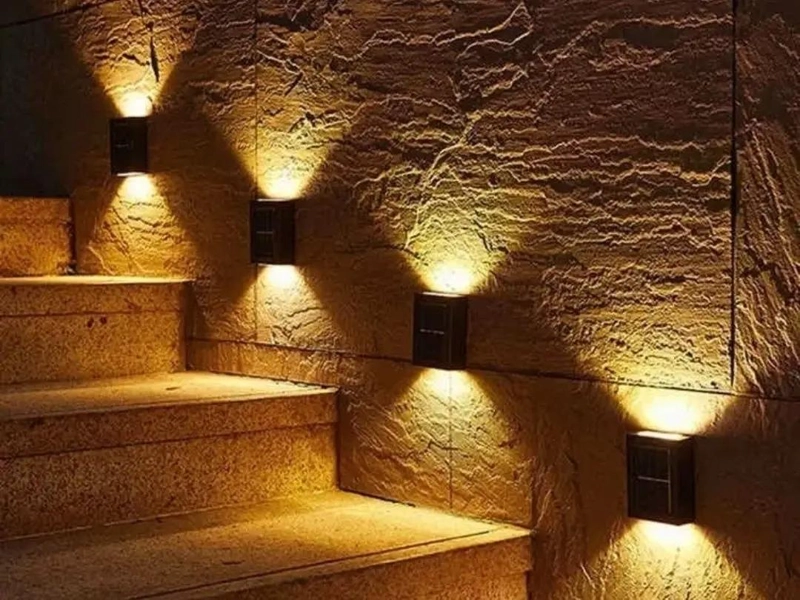 PACK 3 FOCOS LED SOLARES PARA EXTERIOR - 3