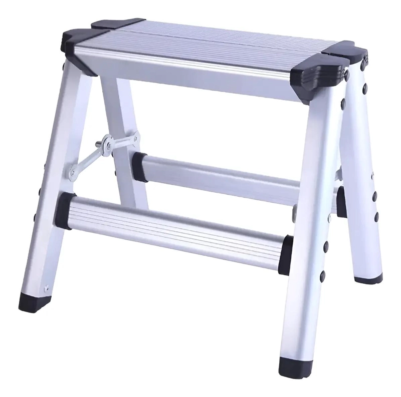 ESCALERA BANQUITO PLEGABLE DE ALUMINIO UN ESCALON - 2