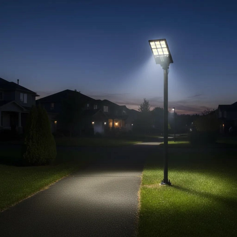LAMPARA LED SOLAR EXTERIOR 1000W CON CONTROL REMOTO - 4