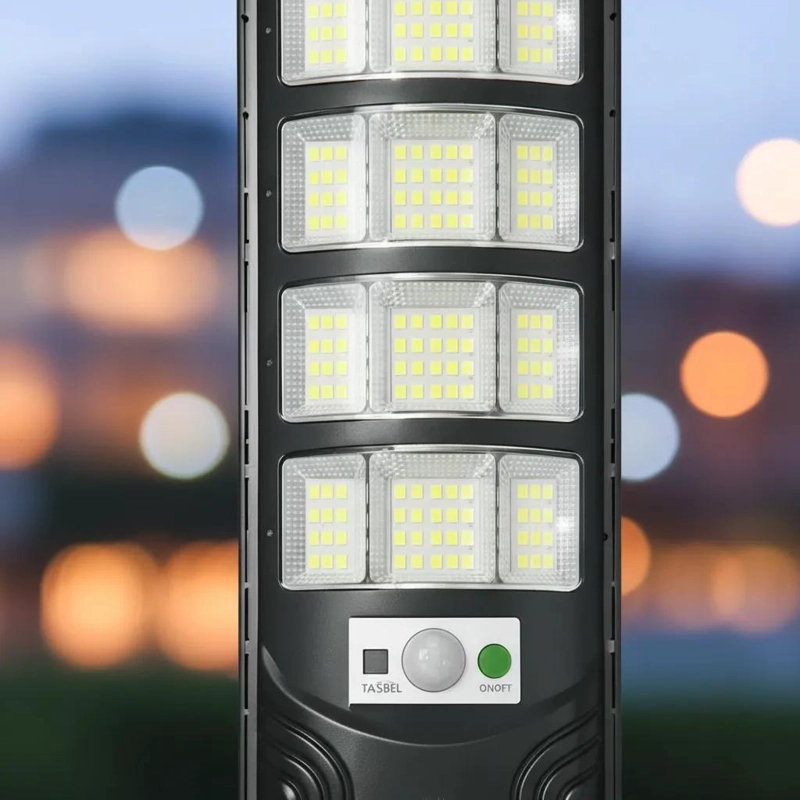 PACK 3 FOCOS SOLARES LED 400W CON SENSOR Y CONTROL - 4