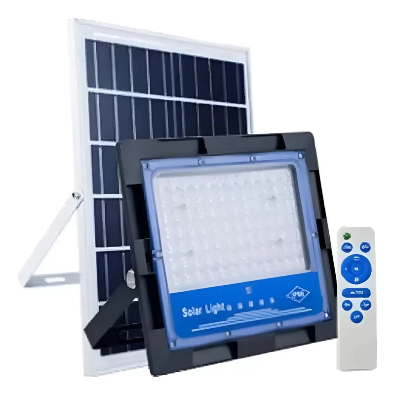 FOCO SOLAR 100W CON PANEL Y CONTROL REMOTO - 1