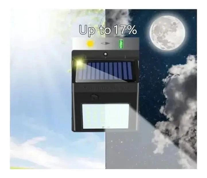 PACK 10 FOCOS LED SOLARES 30 LEDS CON SENSOR DE MOVILIDAD - 2