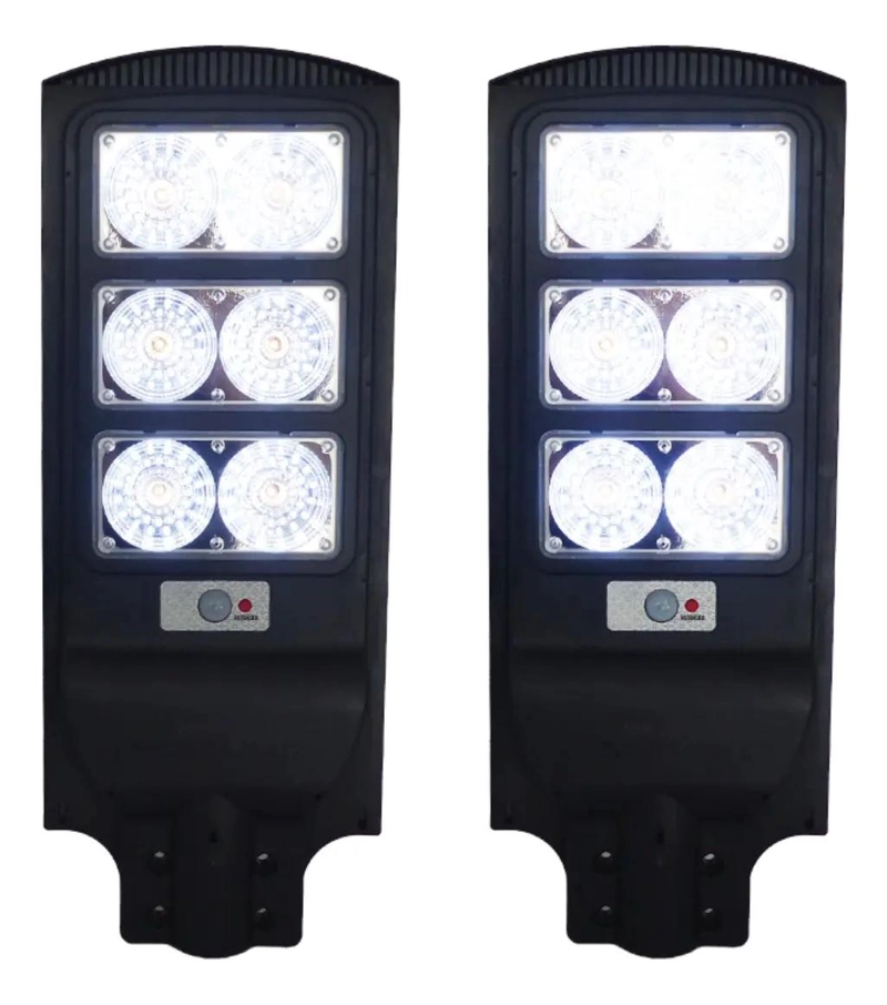 FOCO PARA POSTE SOLAR 400W CON 198 LEDS Y CONTROL - 3