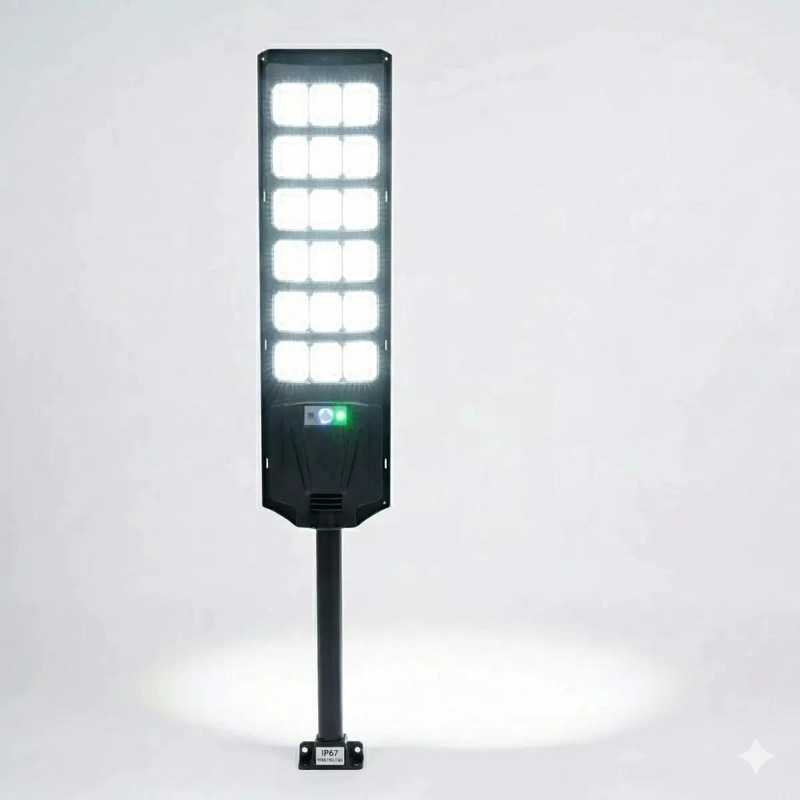 REFLECTOR LED SOLAR 1200W CON SENSOR DE MOVIMIENTO - 2