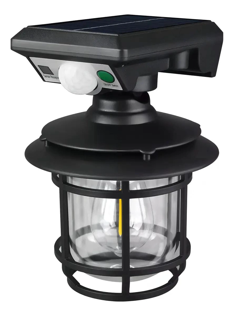 LAMPARA EXTERIOR IMPERMEABLE CON SENSOR DE MOVIMIENTO - 1