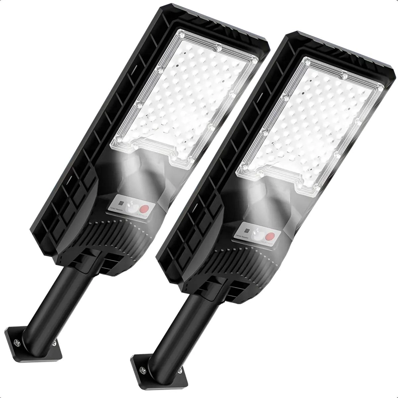PACK 2 FOCOS SOLARES LED 400W PARA EXTERIORES - 2