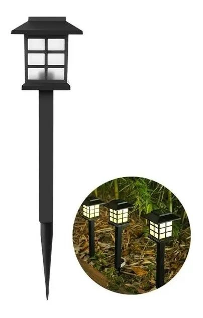 PACK 2 LAMPARAS SOLARES LED PARA JARDIN - 1