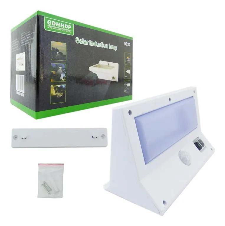 APLIQUE SOLAR DE PARED CON SENSOR DE MOVIMIENTO - 4