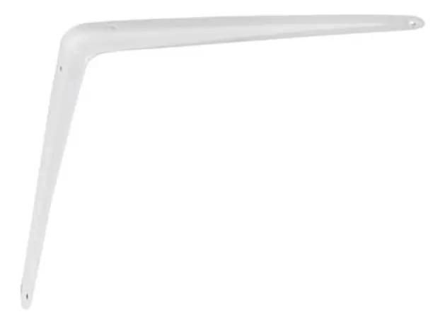ESCUADRA BLANCA PARA ESTANTE 20X24,5 CM PACK 12 UNIDADES - 1