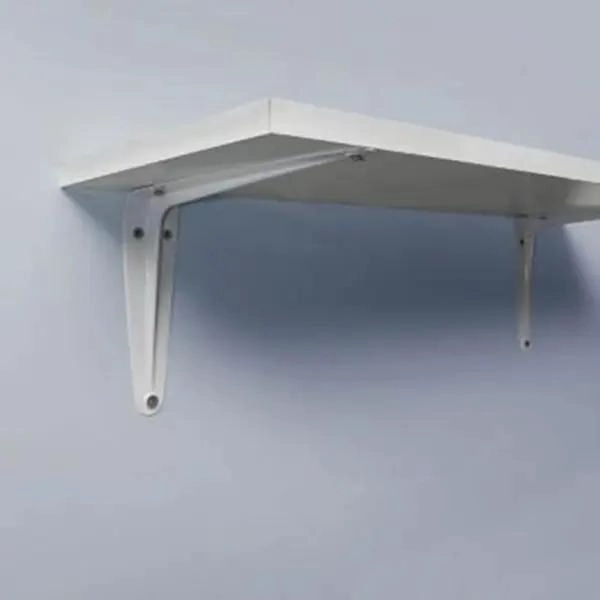 ESCUADRA BLANCA PARA ESTANTE 20X24,5 CM PACK 12 UNIDADES - 4
