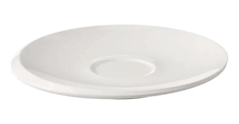 PLATILLOS DE TE  DE LOZA BLANCA 16 CM PACK 6 - 1