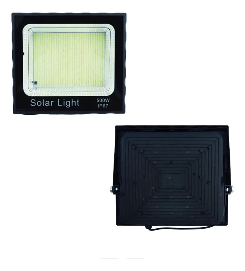 PROYECTOR SOLAR LED 500W CON PANEL SOLAR Y 1672 LEDS - 3