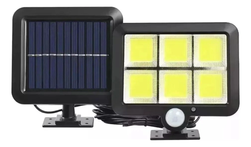 PACK 3 FOCOS LED SOLARES CON SENSOR PARA EXTERIOR - 3