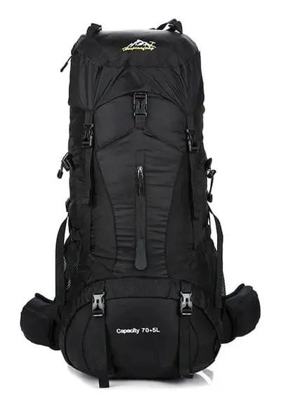 MOCHILA VIAJERA IMPERMEABLE 70+5L PARA CAMPING - 1