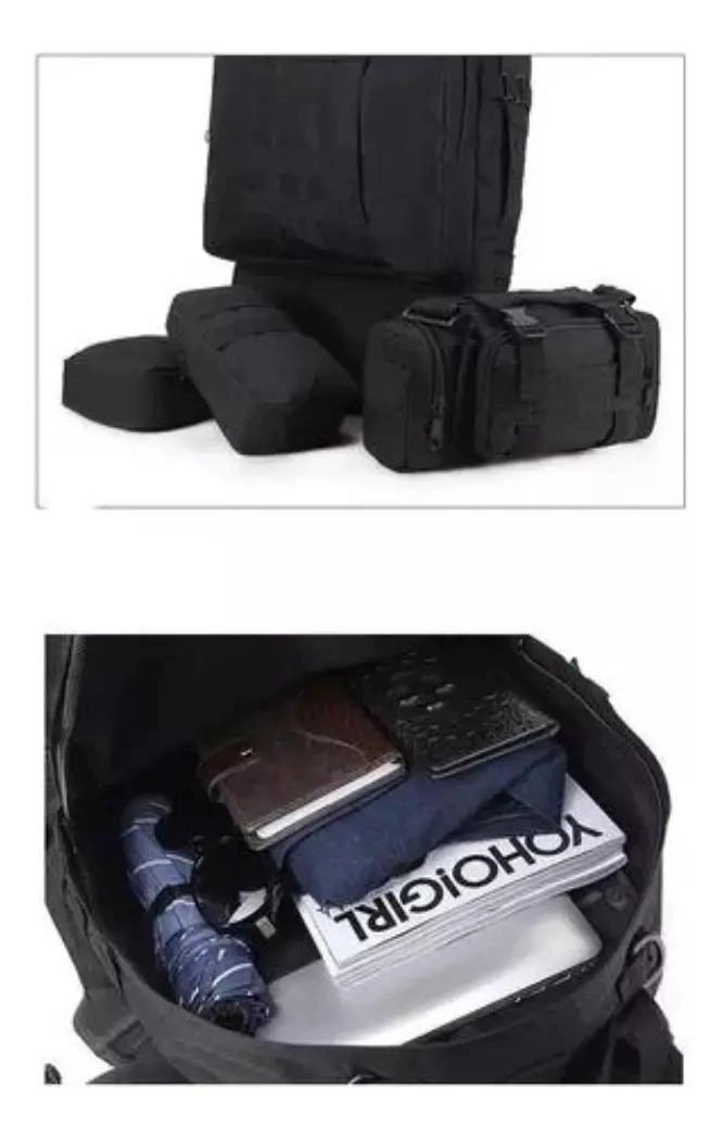 MOCHILA TACTICA IMPERMEABLE 60 LITROS - 3