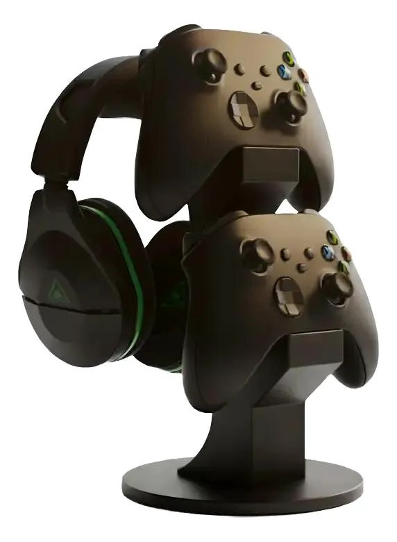 GENÉRICO SOPORTE DE MESA DOBLE PARA MANDOS Y AUDIFONOS XBOX