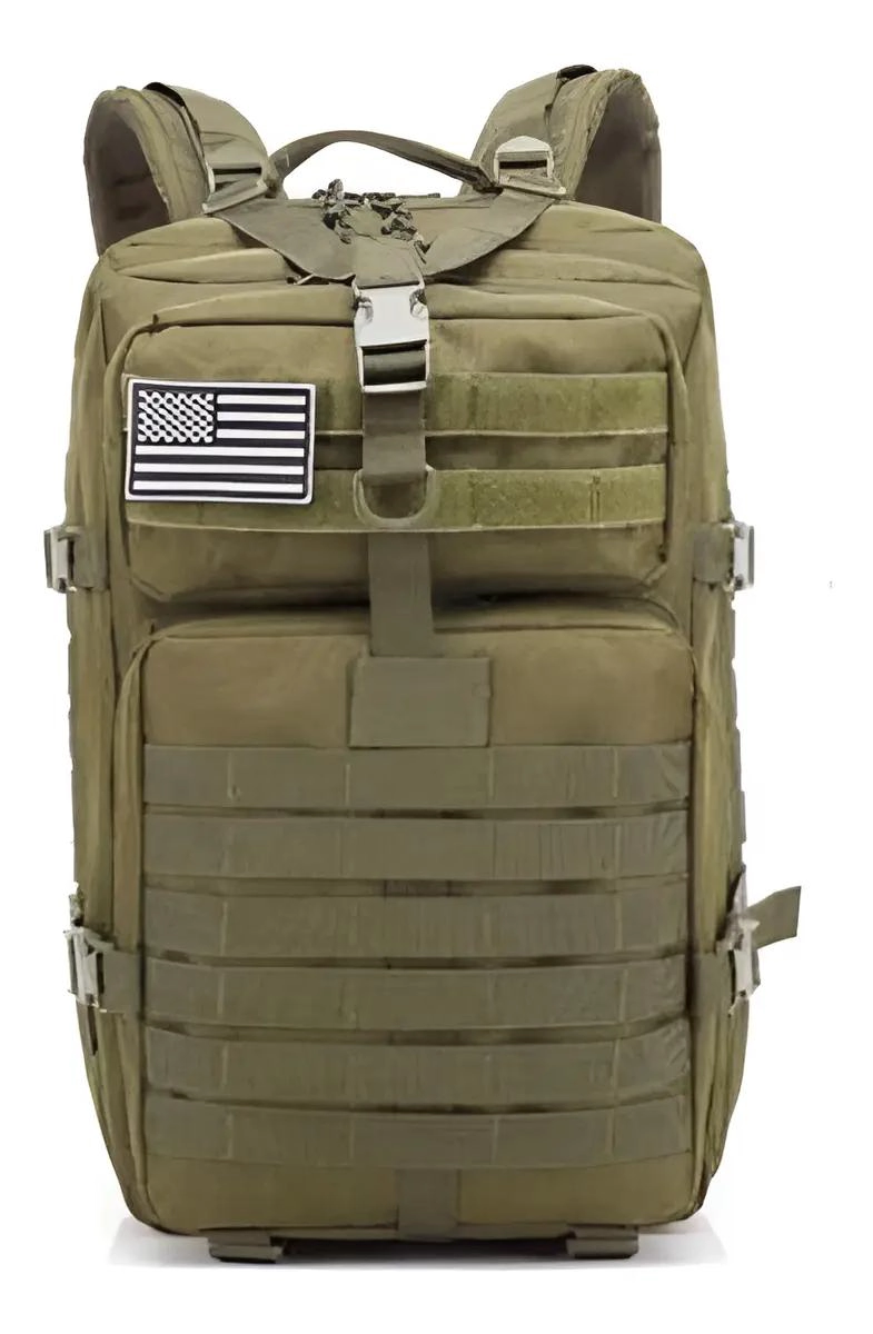 MOCHILA TACTICA MILITAR OXFORD 45 LITROS COLOR - 1