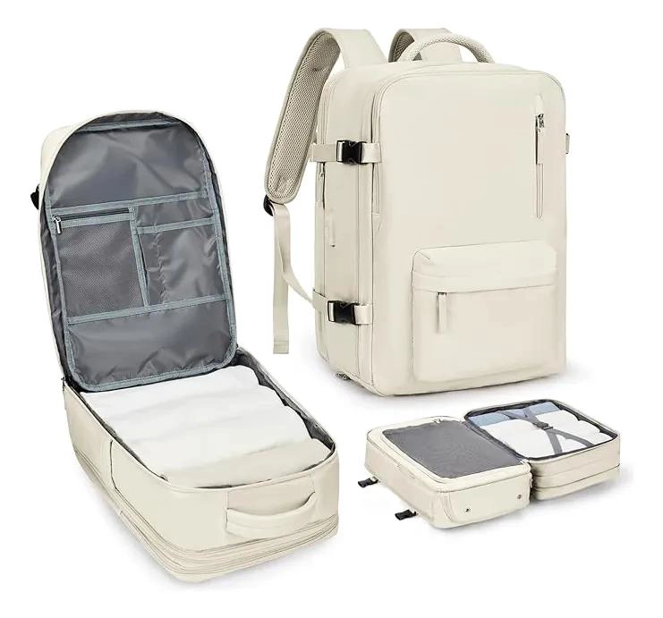 MOCHILA IMPERMEABLE PARA VIAJE CON PUERTO DE CARGA - 2