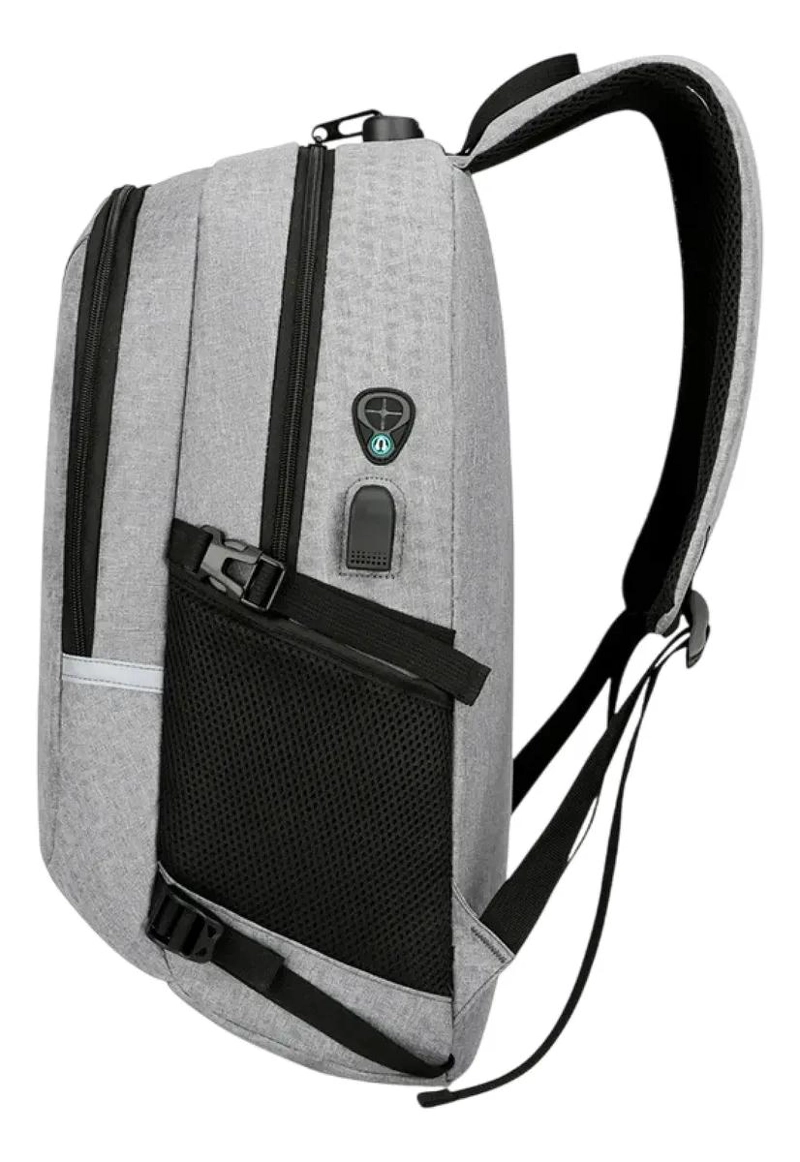 MOCHILA IMPERMEABLE OXFORD 30L CON PUERTO USB - 4
